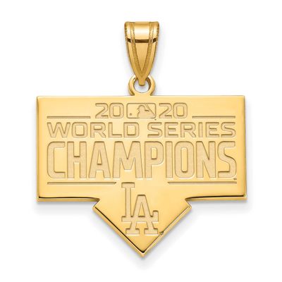 2020 World Series Champions Los Angeles Dodgers Large Pendant Gold-plated GP003DOD20 191101561566