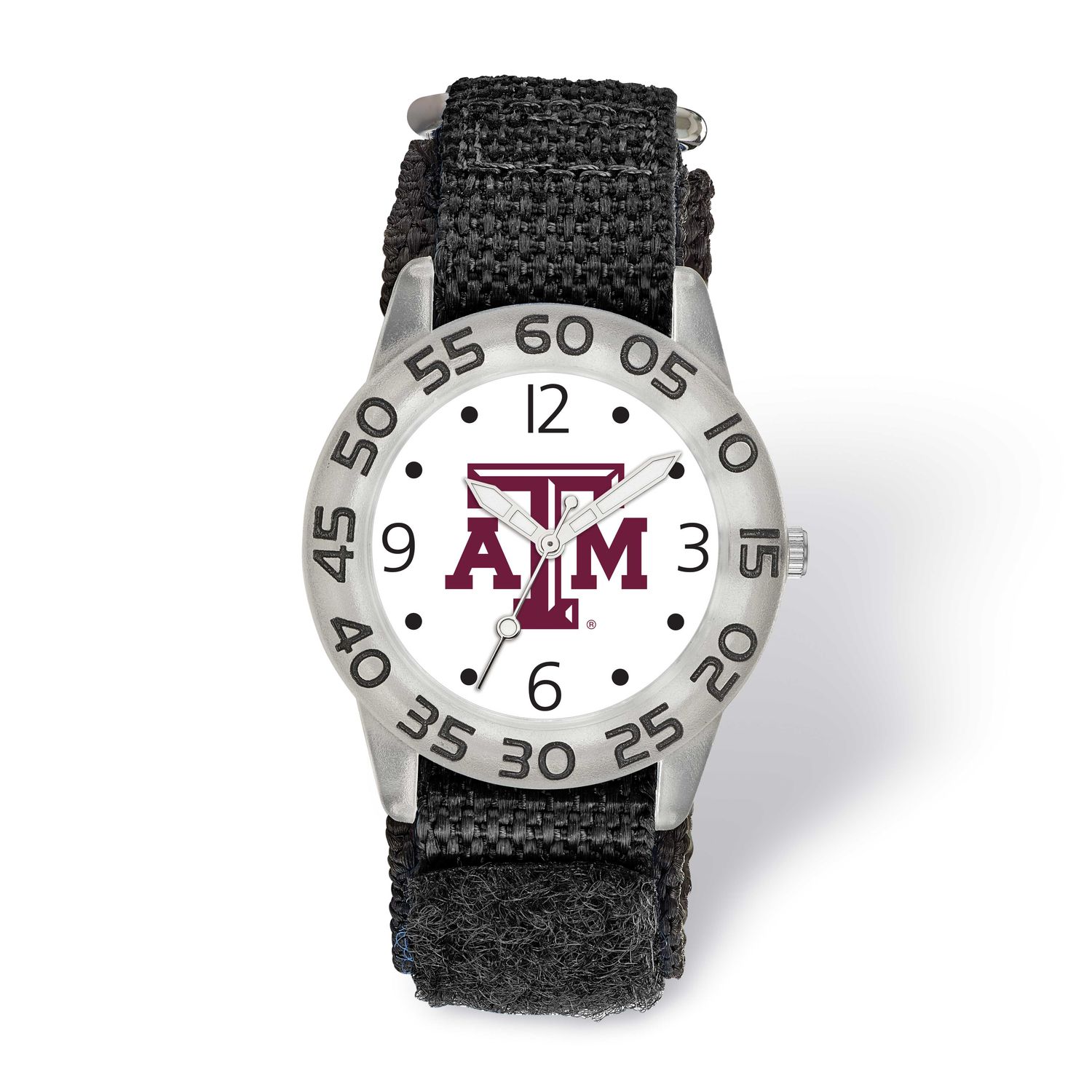 Texas A&amp;M University Childs Fan Nylon Strap Quartz Watch TAM173 191101125638