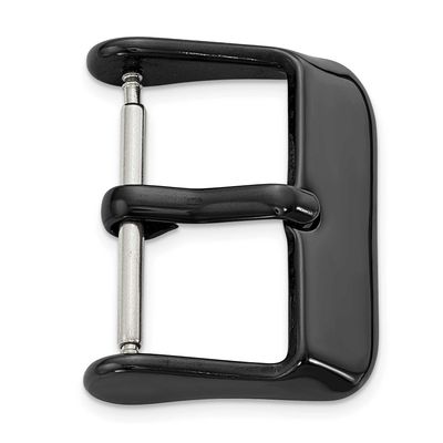 22mm Black Pvd-Plated Buckle Stainless Steel BAB427-22 196904349106