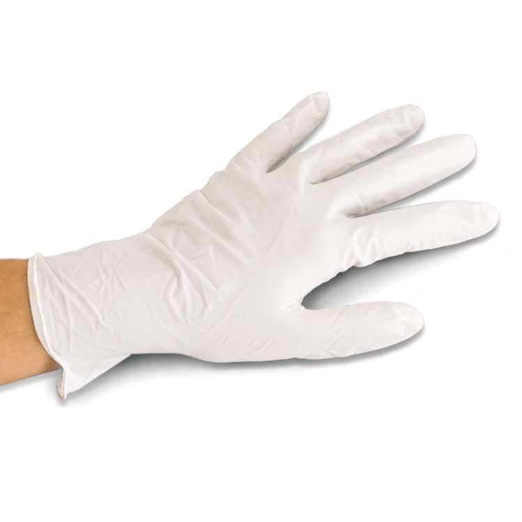 Box of 100 Large Latex Gloves JT2022L 654207164722