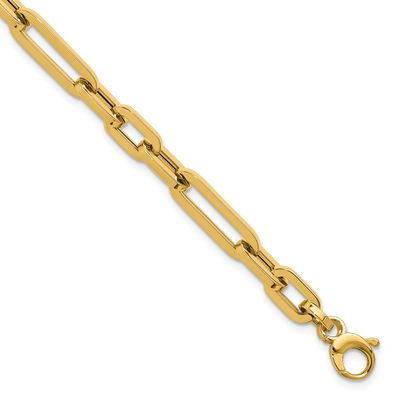 Fancy Link Bracelet 14k Gold Polished LF1945-7.25 196904331552