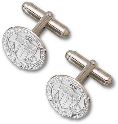 University of Southern California Seal Cuff Links 5/8 Sterling Silver USC003CL-SS 191101773532