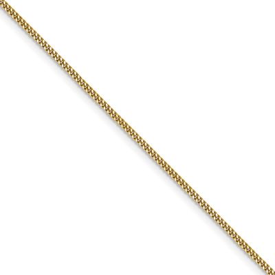1.3mm Curb Pendant Chain (100 Inch Spool) 14k Gold PEN102-100