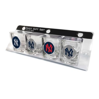 MLB Yankees 4-Piece Shot Glass Set GC3560 89006537970