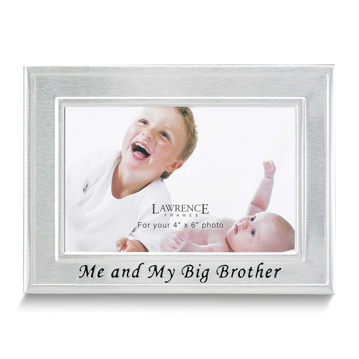 Silver-Tone Me and My Big Brother 6x4 Photo Frame GM4546 751148057189