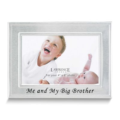 Silver-Tone Me and My Big Brother 6x4 Photo Frame GM4546 751148057189