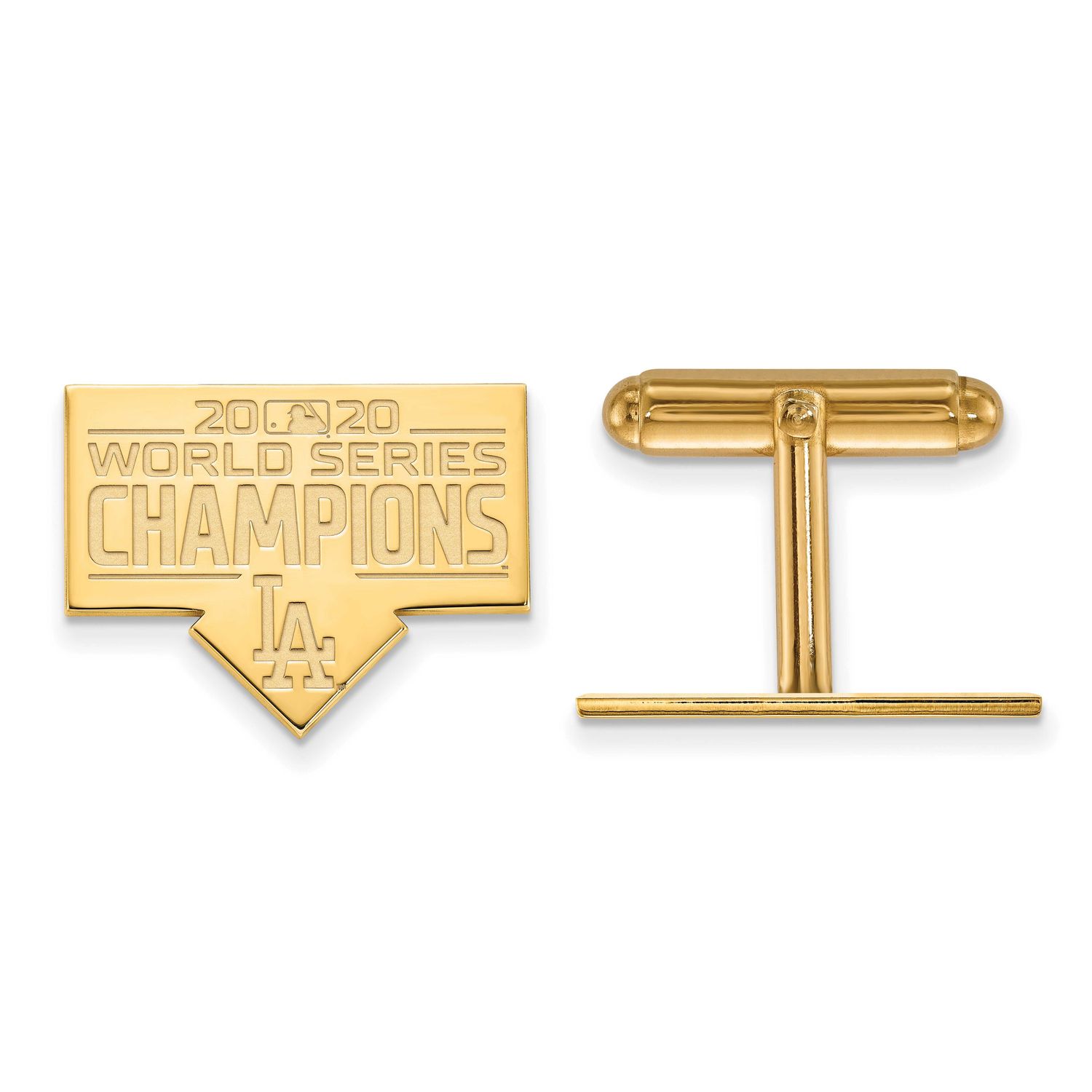 2020 World Series Champions Los Angeles Dodgers Cufflinks Gold-plated GP009DOD20 191101561504