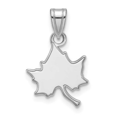 Indiana State University I-S Small Pendant Sterling Silver Rhodium-plated SS005ISU 886774685557