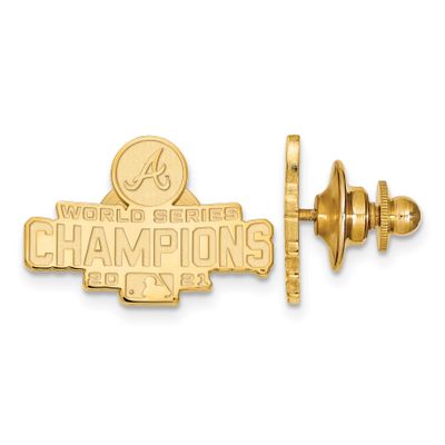 2021 World Series Champions Atlanta Braves Tie Tac Gold-plated GP008BRA21 883957954370
