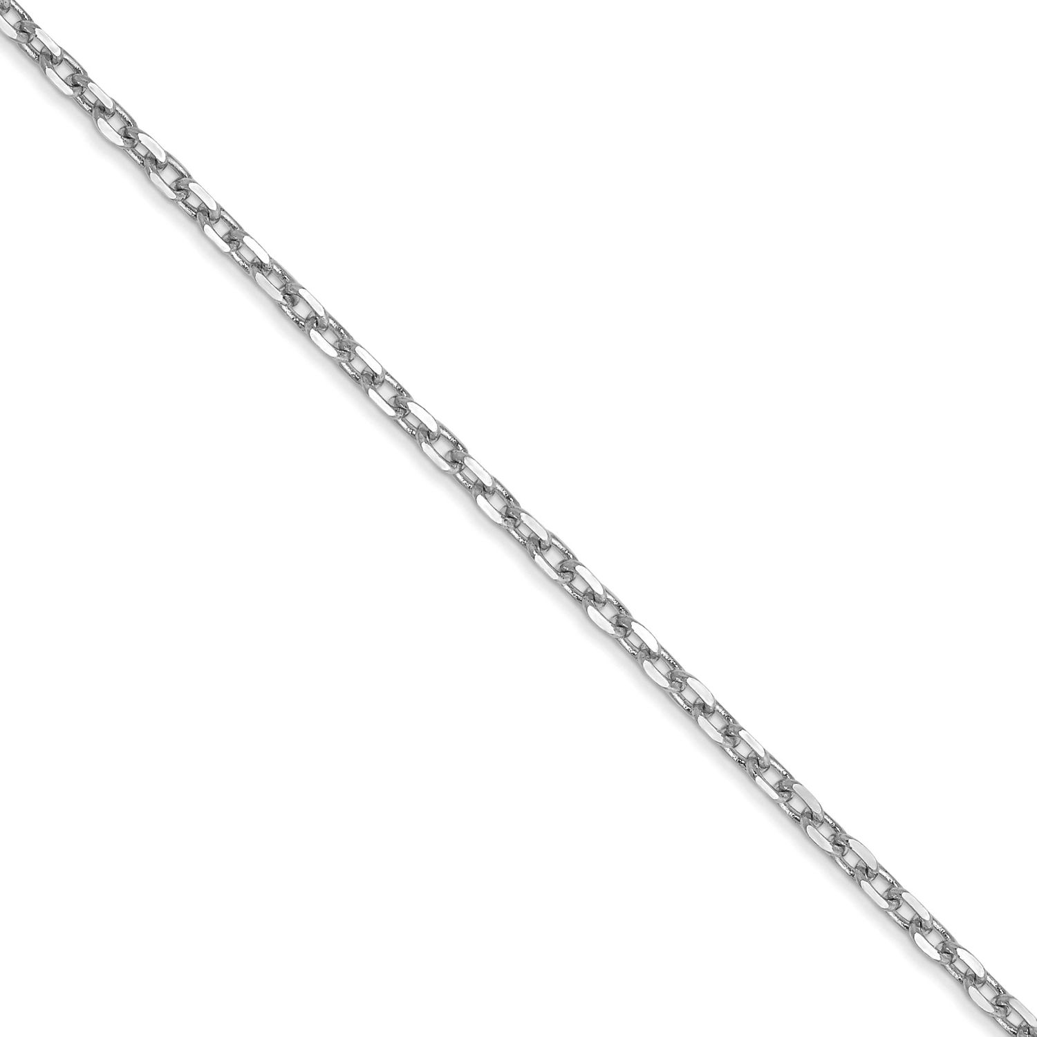 Wg 1.8mm Diamond-Cut Round Open Link Cable Chain (100 Inch Spool) 14k Gold PEN198-100
