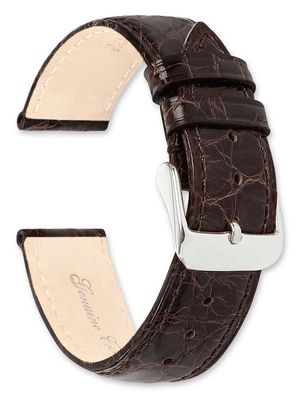 Genuine Crocodile Brown 12x10 Band BAW128-12