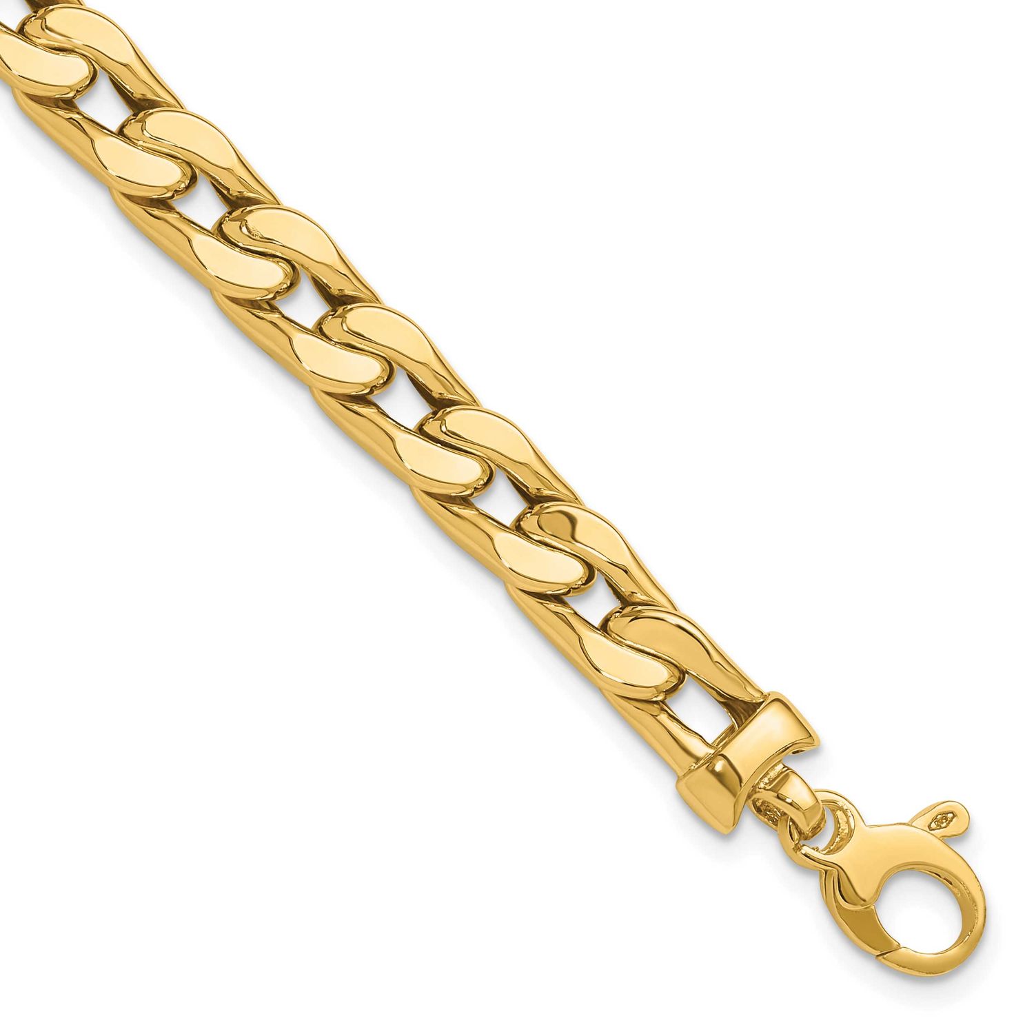 Men&#39;s Link Bracelet 14k Gold Polished LF1864-8.5 196904171424
