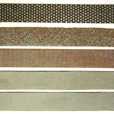 3M 120 Grit Flex Diamond Abrasive Hook-It Strip JT664