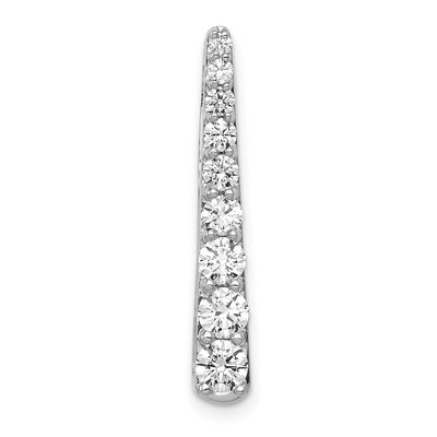 3/4Ct. Diamond Fancy Chain Slide 14k White Gold PM3872-075-WA