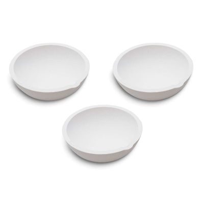 Pkg/3 Shallow Ceramic 5.5 Inch Diameter Melting Dish JT5681 654207137993