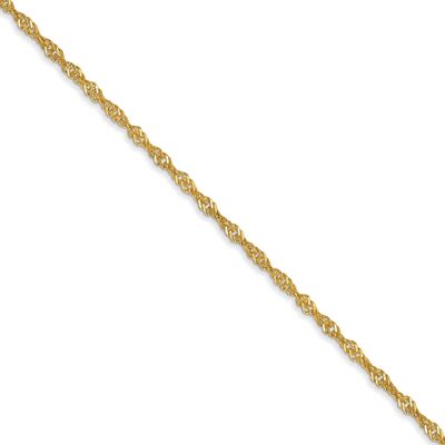 1.4mm Singapore Chain (100 Inch Spool) 14k Gold PEN52-100