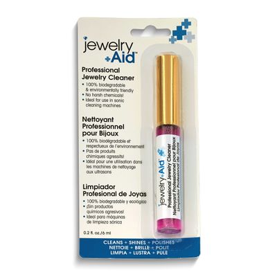 Jewelry Aid .02Fl Oz Tube Cleaner with Brush JT5630 196444001403