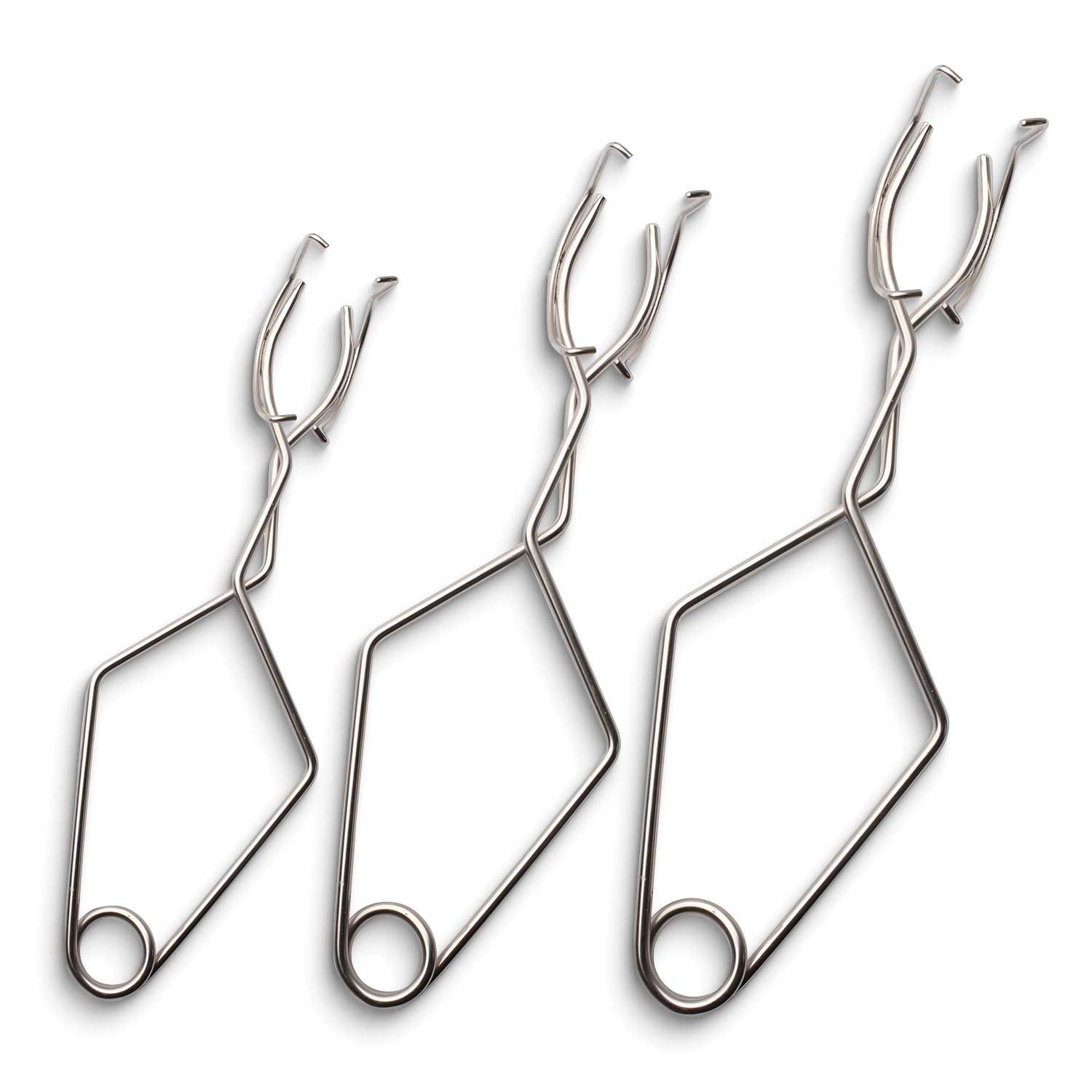 Pkg/3 Whip Melting Dish Holders Small, Large and Jumbo Stainless Steel JT5684 654207137870