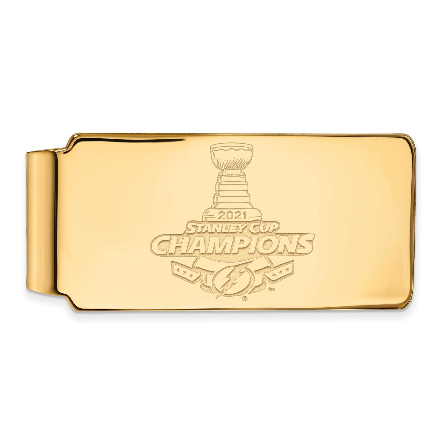 2021 Stanley Cup Champions Tampa Bay Lightning Money Clip Gold-plated GP011LIG21