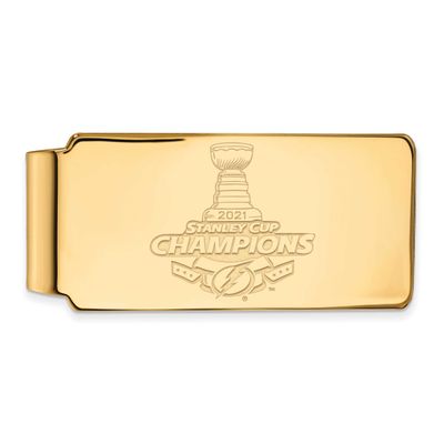 2021 Stanley Cup Champions Tampa Bay Lightning Money Clip Gold-plated GP011LIG21