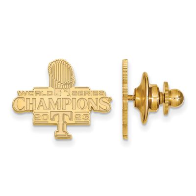 2023 World Series Champions Texas Rangers Tie Tac Gold-plated GP008RAN23 196904204214