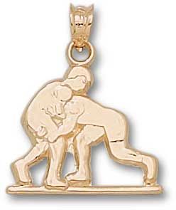 Wrestlers with No Plate Sterling Silver WRE005-SS 191101773488