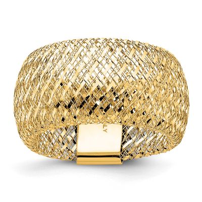 Stretch Ring 10k Gold 10LR108 196904289617
