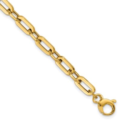 Fancy Link Bracelet 14k Gold Polished LF2165-7.5 196904315507