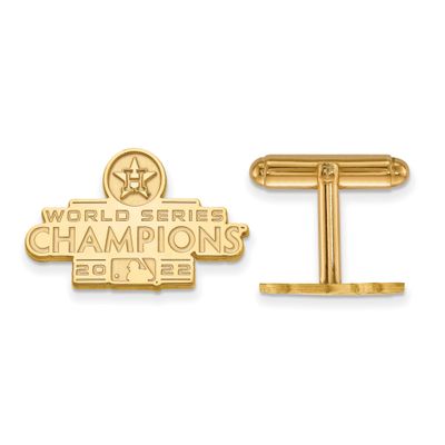 Ruthenium2022 World Series Champions Houston Astros Cufflinks Sterling Silver Gold-plated GP009AST2…