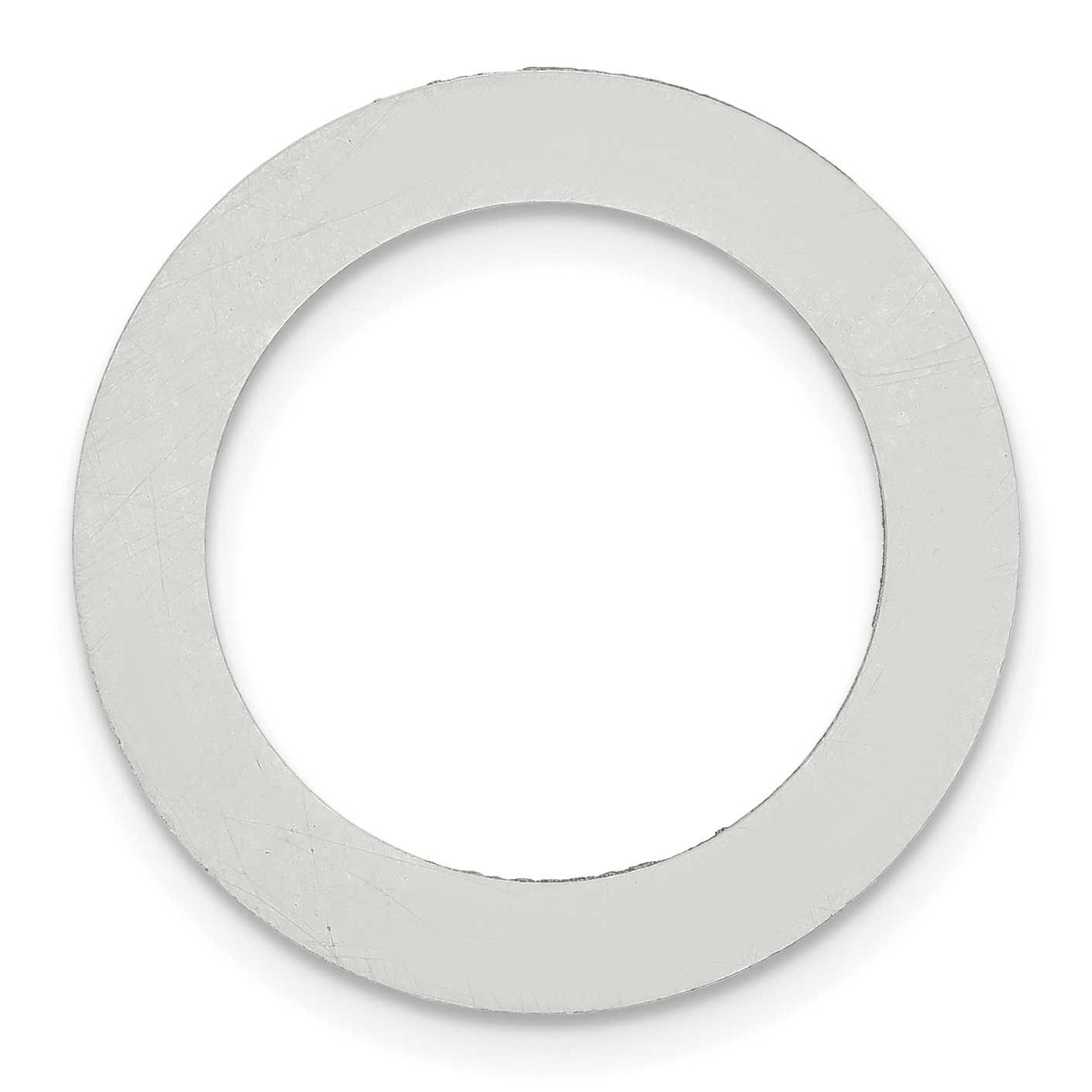 Circle with Hole Stamping Sterling Silver SS1056/35
