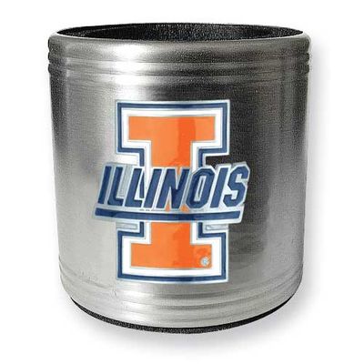 Collegiate University of Illinois Insulated Holder Stainless Steel GC1805 89006613865
