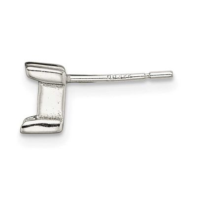 Princess V-End 10.0mm Earrings Setting Sterling Silver SS3008-7