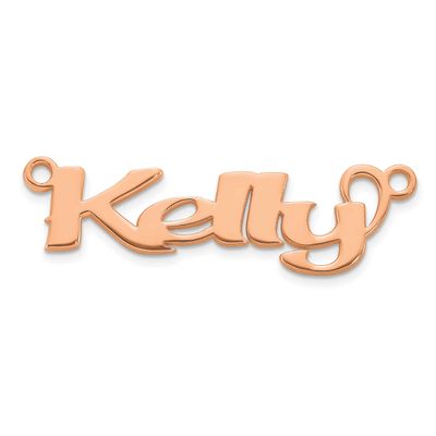 Name Plate 14k Rose Gold XNA1489R