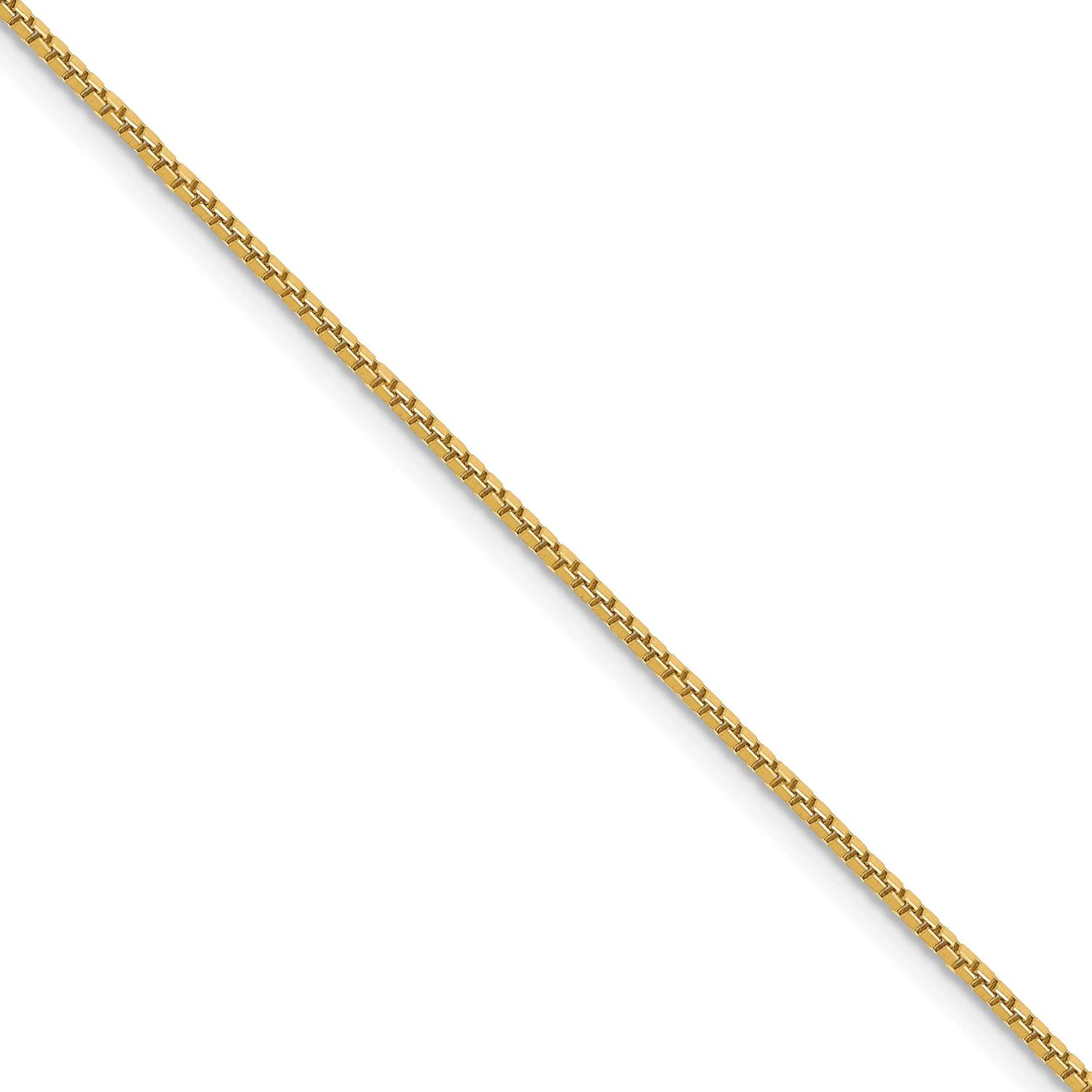 1mm Box Chain (100 Inch Spool) 14k Gold BOX100-100