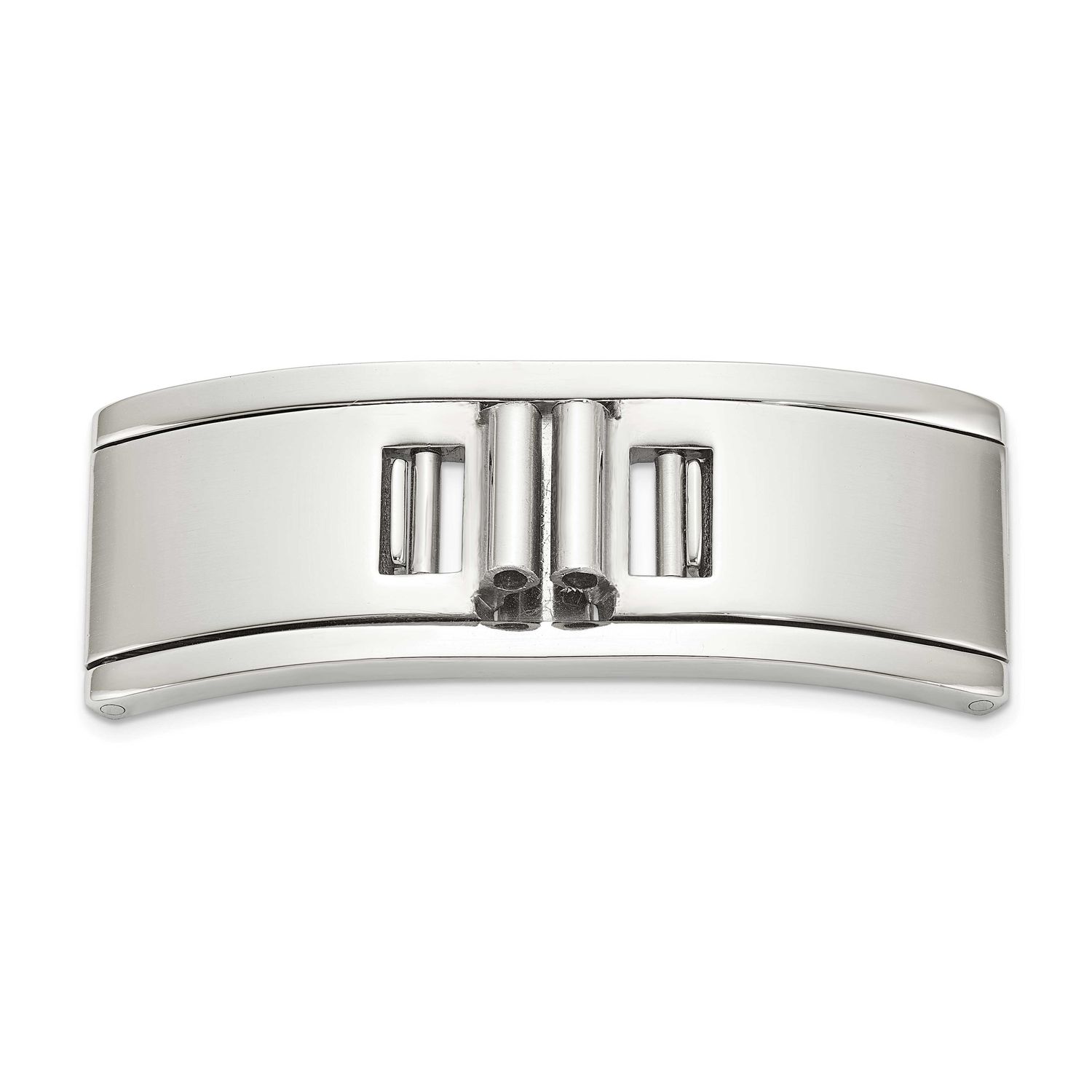 Butterfly Clasp 8 x 4 x 40mm Stainless Steel FTL334