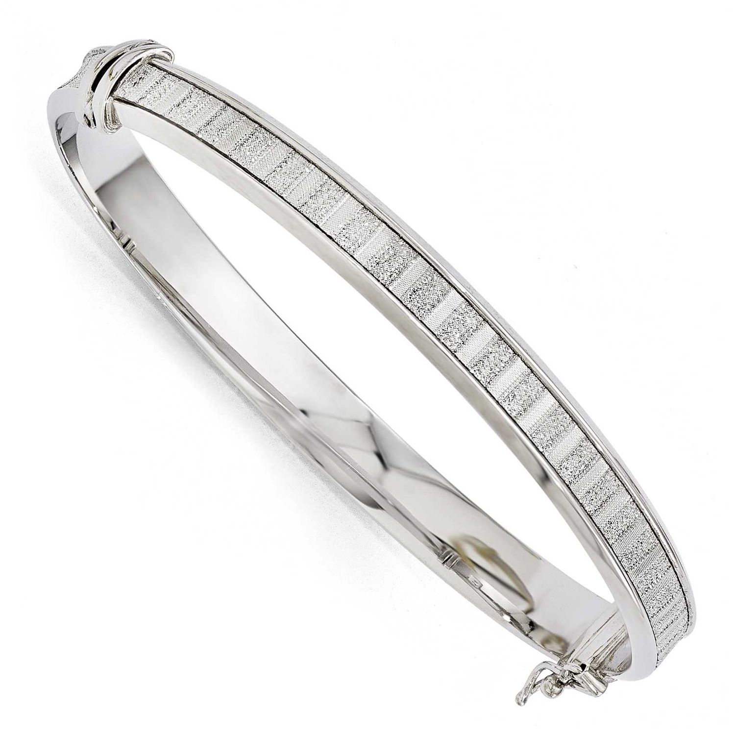 Glimmer Infused Bracelet Sterling Silver Polished QLF477 886774986395