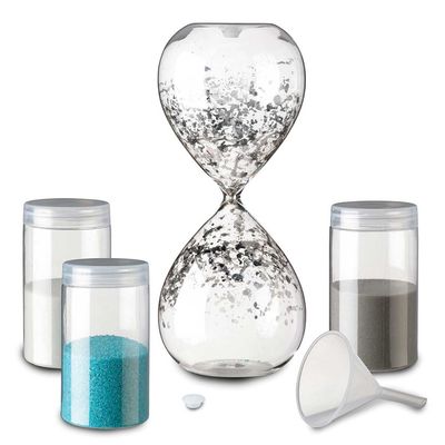 Lillian Rose Unity Sand Hour Glass Includes Funnel and White, Grey, and Aqua Sand GM21911 710309446…