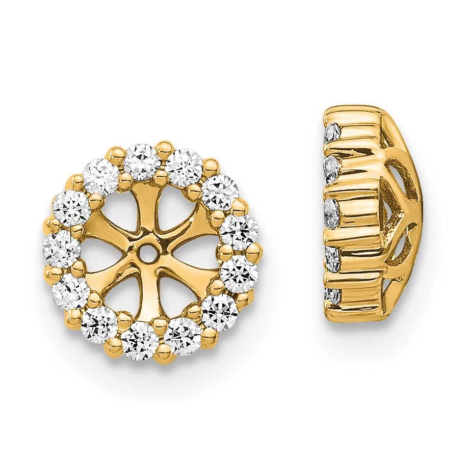 Diamond Earrings Jackets 14k Gold EJM5303-025-YA