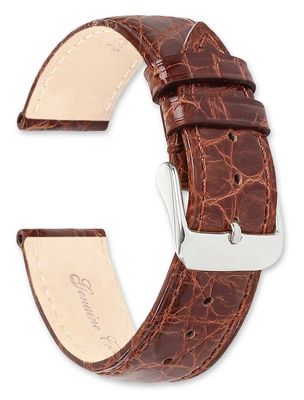 Genuine Crocodile Havana 17x16 414-17