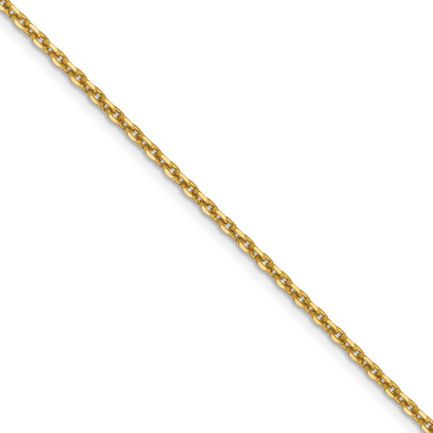 1.65mm Diamond-Cut Cable Chain (100 Inch Spool) 14k Gold PEN141-100