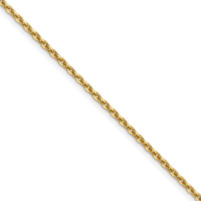 1.65mm Diamond-Cut Cable Chain (100 Inch Spool) 14k Gold PEN141-100