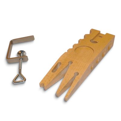 Multi-Function Double-Sided Bench Pin with C-Clamp JT5666 654207122999