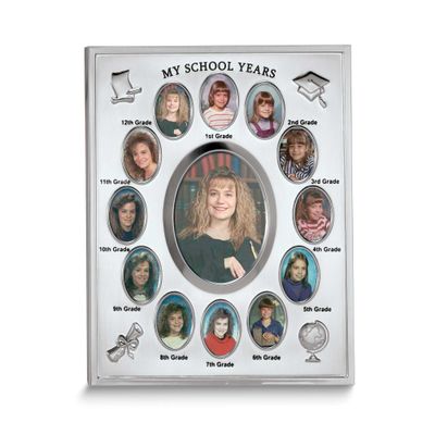 Silver Plated My School Years Frame GM1799 751148054980