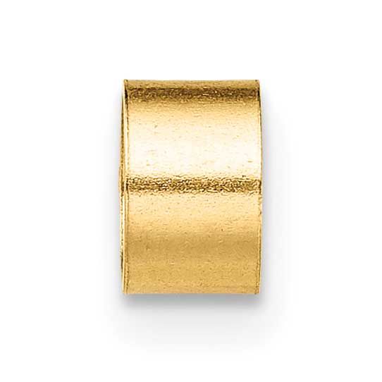 .16Ct. Round Open Back Tube Bezel with Stone Seat Setting 14k Gold YG155-8