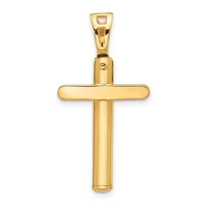 Cross Pendant 14k Gold Polished LF2030 196904342220
