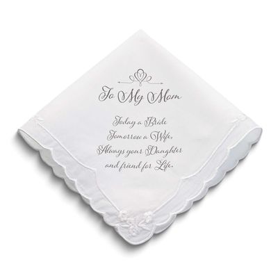 Lillian Rose To My Mom with Sentiment Cotton Hankie GM13624 710309410928