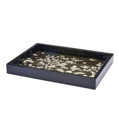 Addison Ross London 11x8 Chinoiserie Tray Black TR12105, EAN: 5024043202103