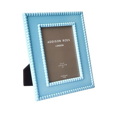 Addison Ross London 5 x 7 Inch Bobbin Picture Frame Chambray Blue FR11101, EAN: 5024043200703