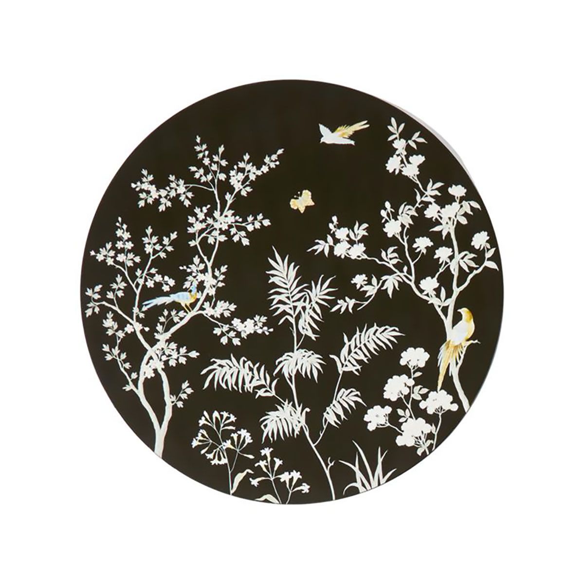 Addison Ross London 38cm Chinoiserie Placemat Black PL12005, EAN: 5024043201694