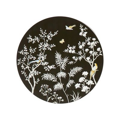 Addison Ross London 38cm Chinoiserie Placemat Black PL12005, EAN: 5024043201694